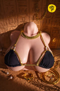 36cm/1ft2 Lady Real Skin Texture Silicone Breast Sex Toy - S5-2