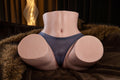 US In Stock - 39cm/1ft3 European Silicone Butt Torso Sex Doll - YL-8
