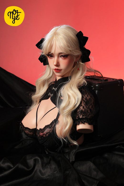 46cm/1ft6 Blonde Silicone Torso Sex Doll S5-3 - Linsha Natural