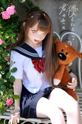 155cm/5ft1 B-Cup Cute Silicone Sex Doll - KH001-A