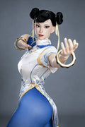 169cm/5ft6 F-cup Chun Li Silicone Sex Doll - Lady No.47_1 Natural