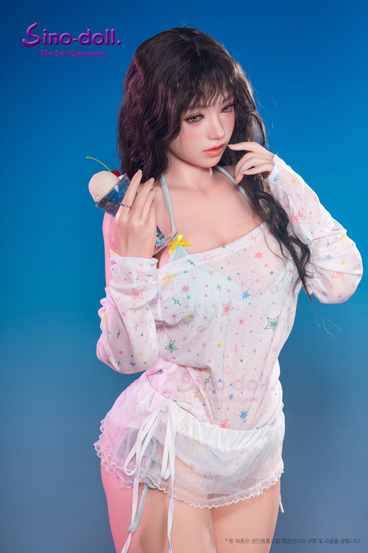 164cm/5ft5 F-Cup Cute Silicone Sex Doll - S66 Seamless