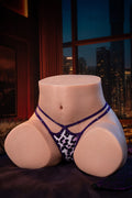 19cm/0ft7 Lady Silicone Butt Torso Sex Doll - L-9