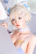 154cm/5ft1 E-Cup Blonde Silicone Sex Doll - Zia Natural