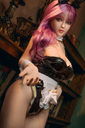 158cm/5ft2 G-cup Asian Cute Silicone Sex Doll – #175
