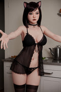 166cm/5ft5 H-cup Huge Breast Hybrid Sex Doll #AB22