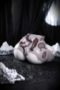 12.1 lbs/5.5kg Butt Silicone Torso Sex Doll - Shira Snow Leopard