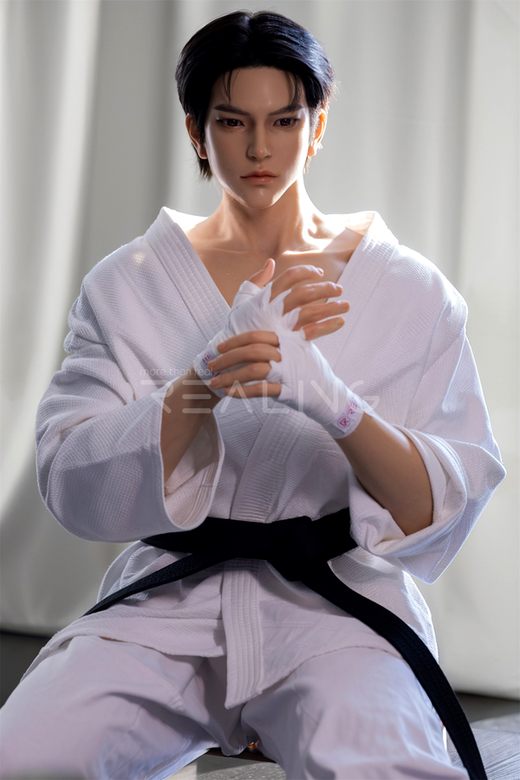 185cm/6ft1 Brunette Male Asian Silicone Sex Doll - Jensen