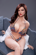 US In Stock - 167cm/5ft6 I-Cup Big Breast Silicone Head Sex Doll - Marissa