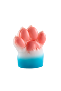 2.4 lbs/1.1kg Blue Furry Paw Hentai Onahole Male Masturbator Silicone Torso Sex Doll