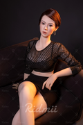 US In Stock - 158cm/5ft2 E-Cup Big Breast Silicone Head Sex Doll - Aidra