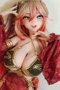 148cm/ 4ft9 Anime Hentai Silicone Sex Doll - AHR022 Natsuike Sora