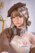 170cm/5ft7 E-cup Silicone Head Sex Doll - April