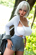 US In Stock - 161cm/5ft3 I-Cup Big Booty Silicone Head Sex Doll - Danica