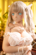 155cm/5ft1 D-Cup Blonde Silicone Sex Doll - KH003-B