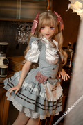 155cm/5ft1 B-Cup Blonde Silicone Sex Doll - KH002-A