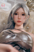 163cm/5ft4 H-cup Silicone Head Sex Doll - Chuyue