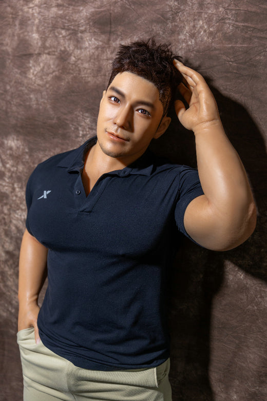 170cm/5ft7 Realistic Male Silicone Sex Doll - Bear Coach