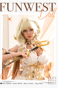 157cm/5ft2 G-Cup Blonde Cosplay Silicone Sex Doll - FSD042 #037SJ