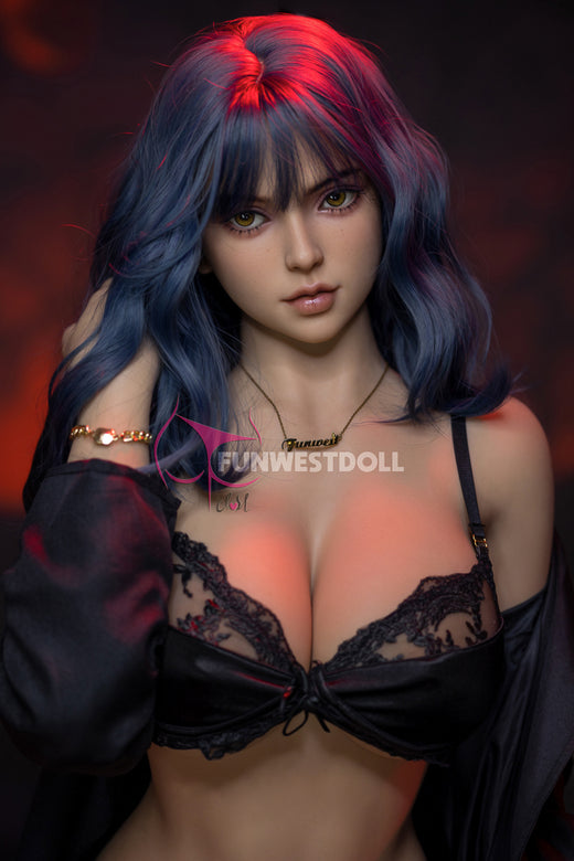 EU In Stock - 157cm/5ft2 G-cup Thick Bad Girlfriend TPE Sex Doll - #036 Natural Lily