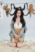 157cm/5ft2 D-Cup Silicone Head Sex Doll - Fairy