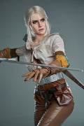 168cm/5ft6 E-cup Game Hyper Realistic Silicone Witcher3 Ciri Sex Doll