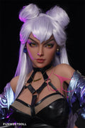 EU In Stock - 155cm/5ft1 F-Cup League of Legends Agony’s Embrace Evelynn Sex Doll