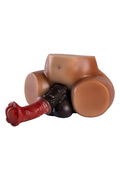 9 lbs/4.1kg Furry Futa Butt Silicone Torso Sex Doll - Bonnie