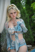 163cm/5ft4 G-cup Silicone Head Sex Doll – Beth