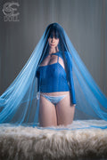 EU In Stock - 111cm/3ft8 G-Cup European Cute Silicone Torso Sex Doll - SET011 #088SO Jenny.O Natural