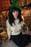 162cm/5ft4 E-Cup Christmas Silicone Head Sex Doll - Sato Asuka Natural Skin