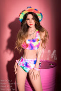 US In Stock - 175cm/5ft9 B-cup  Curly Hair Cute TPE Sex Doll with #413 Head