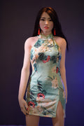 165cm/5ft5 A-Cup Chinese Silicone Head Sex Doll