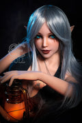 150cm/4 ft 11 in E-Cup Fairy Elf Anime Fantasy TPE Sex Doll - Samantha.F (Elsa)