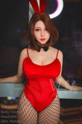 US In Stock-156cm/5ft1  H-Cup Asian Lifelike Fixed Vagina STPE Sex Doll with #56 Head